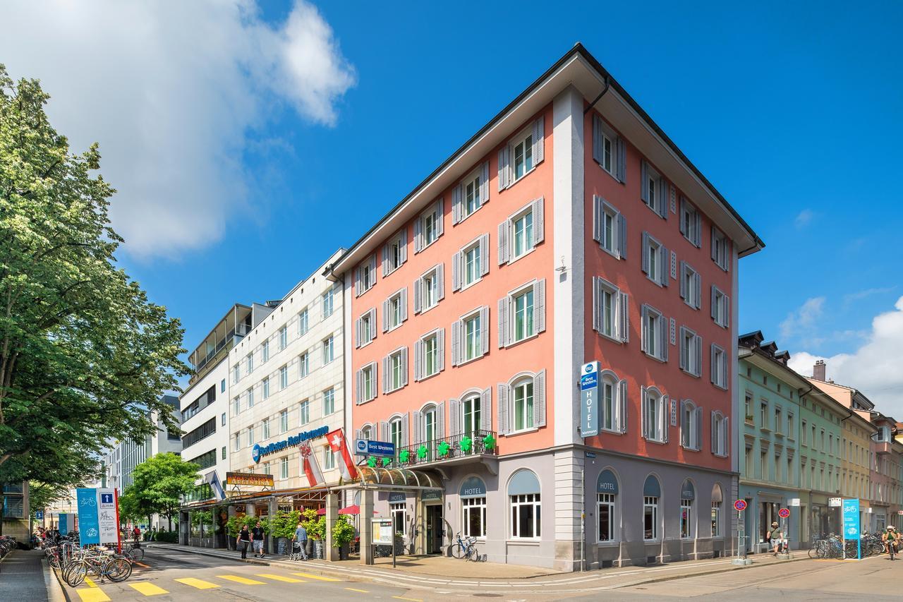 Hotel Wartmann Am Bahnhof فينترتور المظهر الخارجي الصورة